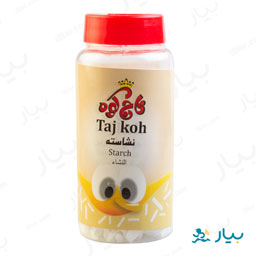 نشاسته 80 گرمی تاج کوه