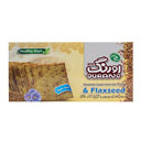 نان سنتی کاک حاوی آرد جو دو سر با تزئین تخم کتان اورنگ