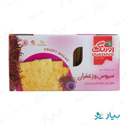 نان سنتی سبوس و زعفران 450 گرمی اورنگ