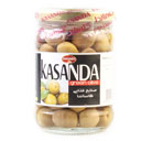 کنسرو زیتون شور با هسته شیشه ای 250 کاساندا