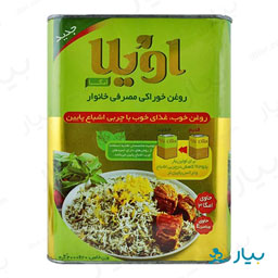 روغن جامد ساده امگا 4000 گرمی اویلا