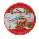 کنسرو تن ماهی با فلفل قرمز در روغن 180 گرمی هایلی