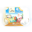 پک تخم مرغ بدون آنتی بیوتیک 6 عددی پر طلایی