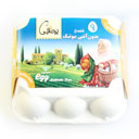 پک تخم مرغ بدون آنتی بیوتیک 9 عددی پر طلایی