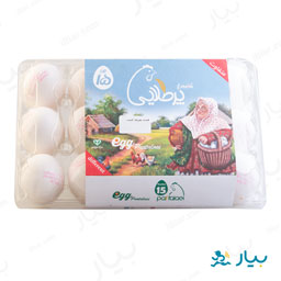 تخم مرغ 15 عددی پرطلایی