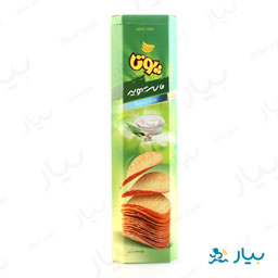 چیپس سیب زمینی با طعم ماست موسیر قوطی پوتا چیپس