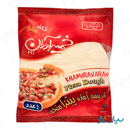 خمیر پیتزا 4 عددی خمیر آوران