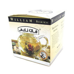 چای سفید بلومینگ جعبه مقوایی 10 عددی فان تایم