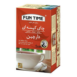 چای تی بگ دارچین 25 عددی فان تایم