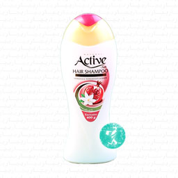 شامپو عطری قرمز مخصوص موهای رنگ شده اکتیو