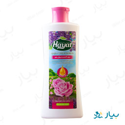 نرم کننده مو حاوی روغن آرکان و رز و اسطوخودوس 300 گرمی حیات
