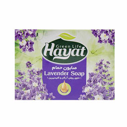 صابون حمام عطر 125 گرمی بنفش12 5 عددی حیات