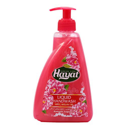 مایع دستشویی صدفی حاوی روغن آرگان 450 گرمی حیات