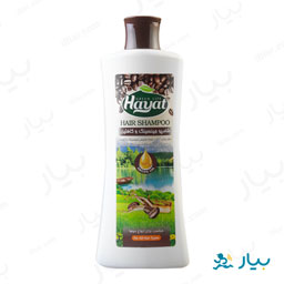 شامپو جینسینگ و کافئین 400 گرمی حیات