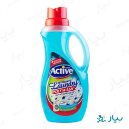 مایع لباسشویی پلی واش آبی 1/5 کیلوگرمی اکتیو