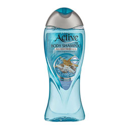شامپو بدن حاوی ویتامین B5 آبی اکتیو 400 گرمی