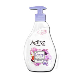 مایع دستشویی کرمی انجیر اکتیو 350 گرمی