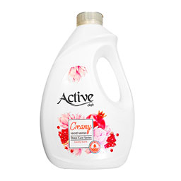 مایع دستشویی کرمی گل و انار اکتیو 2000 گرمی