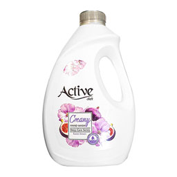 مایع دستشویی کرمی حاوی رایحه شکوفه و انجیر اکتیو 2000 گرمی