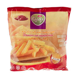 خلال سیب زمینی منجمد 7*7 نیمه آماده 750 گرمی پمینا کاله