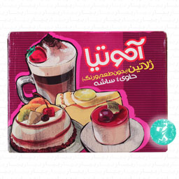 پودر ژلاتین حاوی 4 ساشه 44 گرمی آموتیا