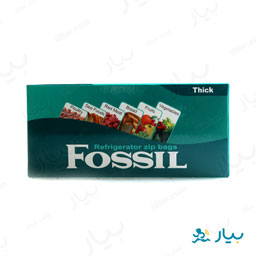 کیسه فریزر زیپ دار 60 عددی فسیل