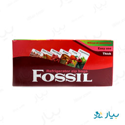 کیسه فریزر زیپ دار 50عددی فسیل