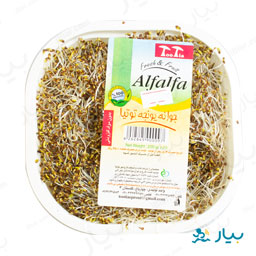 جوانه یونجه 200 گرمی توتیا
