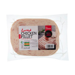 کالباس 90 درصد گوشت مرغ با طعم دود 250 گرمی فارسی