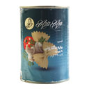 کنسرو مایع ماکارونی با قارچ و سویا 420 گرمی عزیزآنا