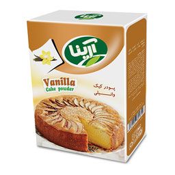پودر کیک وانیلی 500 گرمی آرینا
