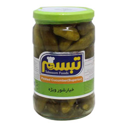 خیارشور ویژه 680 گرمی تبسم