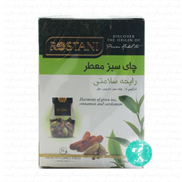 چای سبز معطر 16 عددی رستنی
