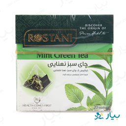 دمنوش چای سبز نعنا 20 عددی مانی