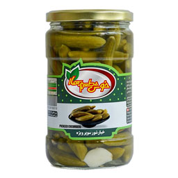 خیارشور سوپر ویژه 680 گرمی خوش طعم بهار