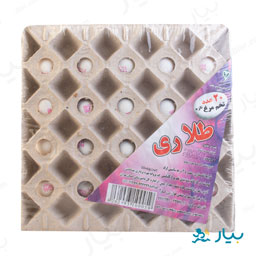 تخم مرغ بسته بندی 20 عددی طلاری