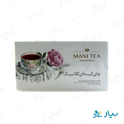 چای کیسه ای کلاسیک 25 عددی مانی