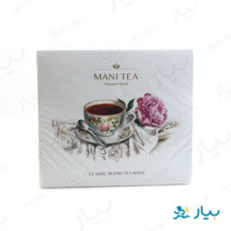 چای کیسه ای کلاسیک 100 عددی مانی 200 گرمی تشریفات