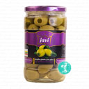 زیتون سبز با فلفل جلاپینو 700 گرمی ژاوی