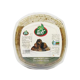 زیتون با سبزیجات معطر وزن 600 گرمی کامتا