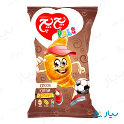 کیک کراسان با مغز کاکائویی 30 گرمی پچ پچ