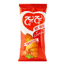 پچ‌پچ کروسان با طعم گوجه‌فرنگی، نعناع و جعفری 45 گرمی