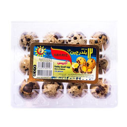 تخم بلدرچین 12 عددی آباریس