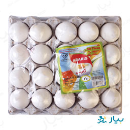 تخم مرغ 20 عددی آباریس