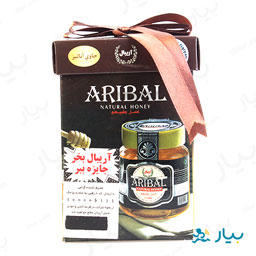 عسل بی موم شیشه تپلـــی گون ممتاز350 گرمی آریبال