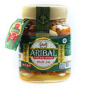 عسل معجون چهارمغز مغز شیشه 380گرمی آریبال