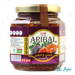 عسل با انجیر 270 گرمی آریبال