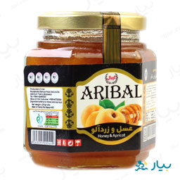 عسل و زردآلو 270 گرمی آریبال