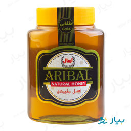 عسل طبیعی طلایی 800 گرمی آریبال
