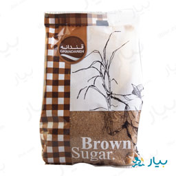 شکر قهوه ای 530 گرمی قندانه